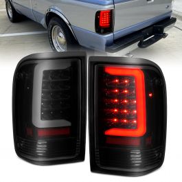 Red Smoke 1993-1997 Ford Ranger Tail Lights Lamps Aftermarket 93-97 Left+Right 