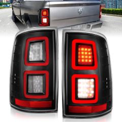DODGE RAM 1500 09-18 / 2500/3500 10-18 FULL LED TAILLIGHT BLACK HOUSING (NOT FOR MODELS WITH OE LED TAIL LIGHTS)