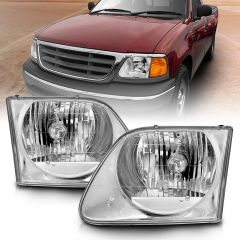 FORD F-150 97-03 / EXPEDITION 97-02 HEADLIGHTS CHROME G2