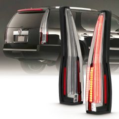 CADILLAC ESCALADE 07-14 LED RED/CLEAR Taillights