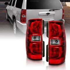 CHEVY TAHOE 07-14 SUBURBAN 07-14 TAILLIGHT RED/CLEAR LENS (OE REPLACEMENT)