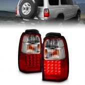 TOYOTA 4RUNNER 01-02 LED TAIL LIGHTS RED/CLEAR