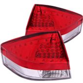 FORD FOCUS 08-11 L.E.D TAIL LIGHTS RED/CLEAR