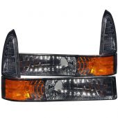FORD EXCURSION 00-04 / SUPERDUTY 99-04 EURO PARKING/SIGNAL LIGHTS SMOKE AMBER 