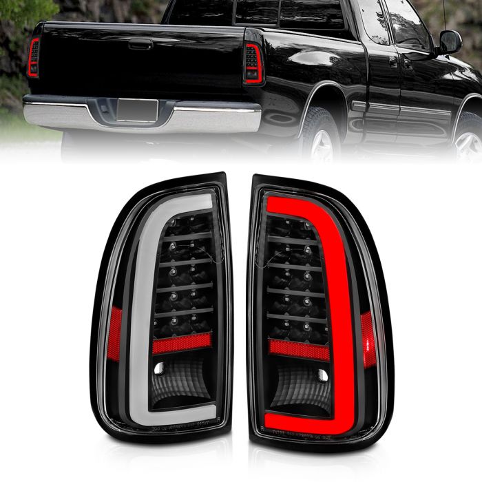 Omix-Ada 12403.47 Left Tail Light with Black Housing