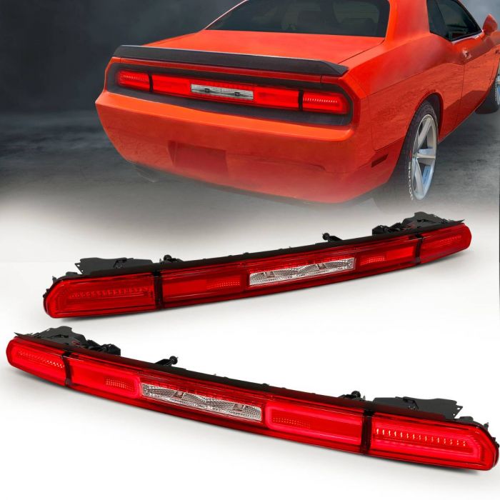 DODGE CHALLENGER 08-14 SEQUENTIAL LED TAIL LIGHTS (3 PC)