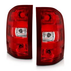 CHEVY SILVERADO 1500 07-13 / 2500HD/3500HD 07-14 TAILLIGHT RED/CLEAR LENS (OE REPLACEMENT)
