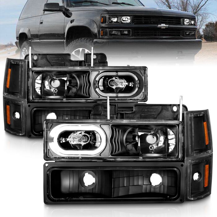 anz211153 ANZO for 1973-1987 Chevrolet C 10 Taillights Smoke